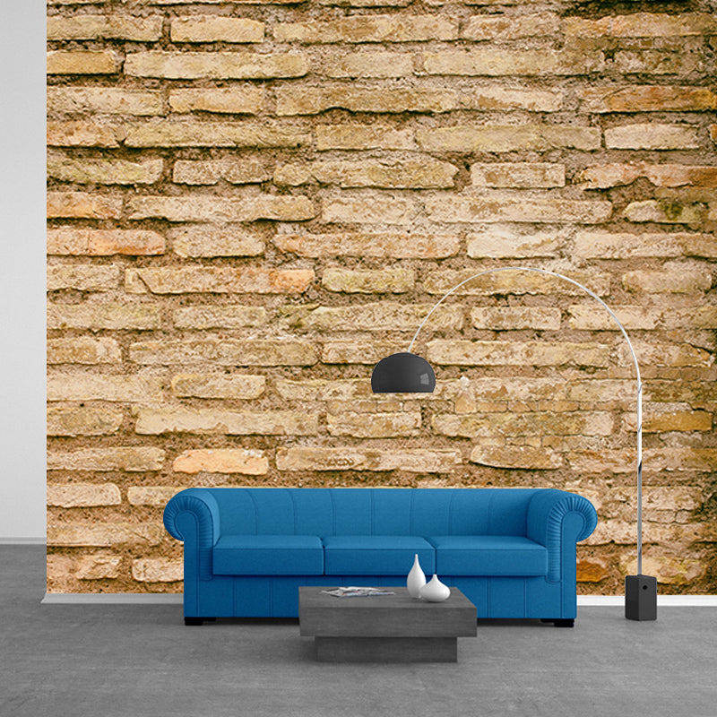 Brick Wall Mural Decals Home Decoration Sitting Room Wall Decor, Waterproofing