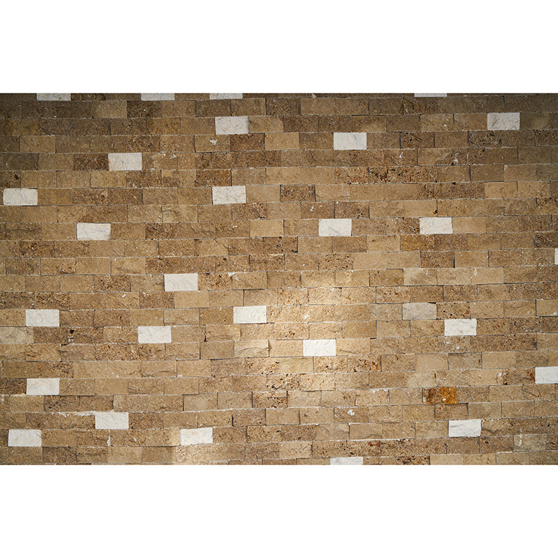 Brick Wall Water-Resistant Wall Covering for Barber Shop, Made to Measure