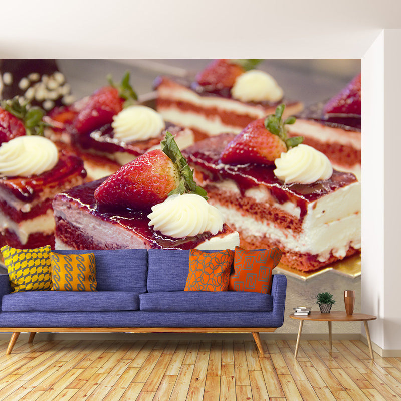 All Kinds of Desserts Wall Mural Decal Decoration for Dessert Shop, Made to Measure