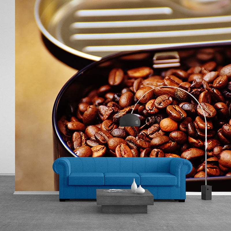 Minimalism Style Coffee Shop Wall Covering Moisture Resistant Wall Decor