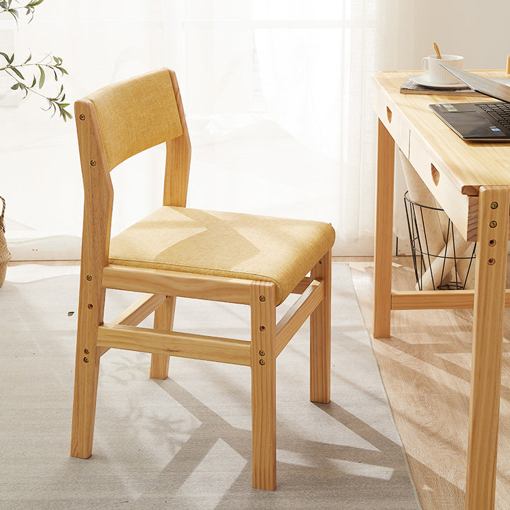 Sillas de madera abiertas de la espalda elevable