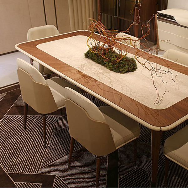 Silla lateral de comedor interior contemporánea de madera 20 "de ancho sólido sólido sillón de comedor