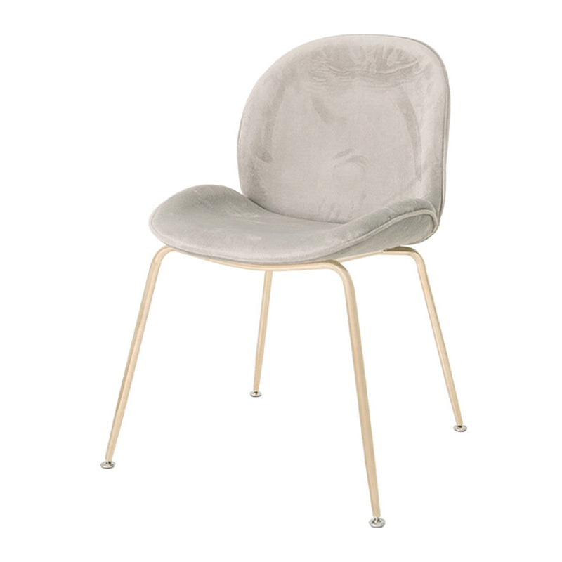 Chaises en métal de style scandinave maison des chaises sans bras solides pour cuisine