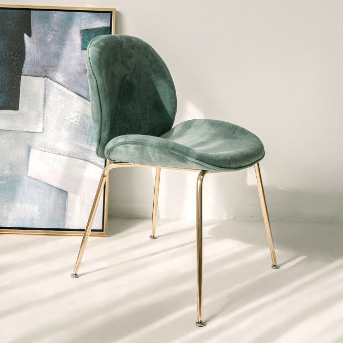 Chaises en métal de style scandinave maison des chaises sans bras solides pour cuisine