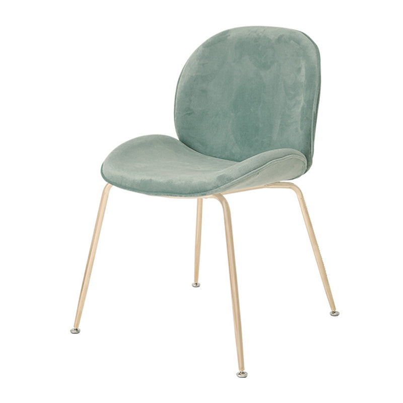 Chaises en métal de style scandinave maison des chaises sans bras solides pour cuisine