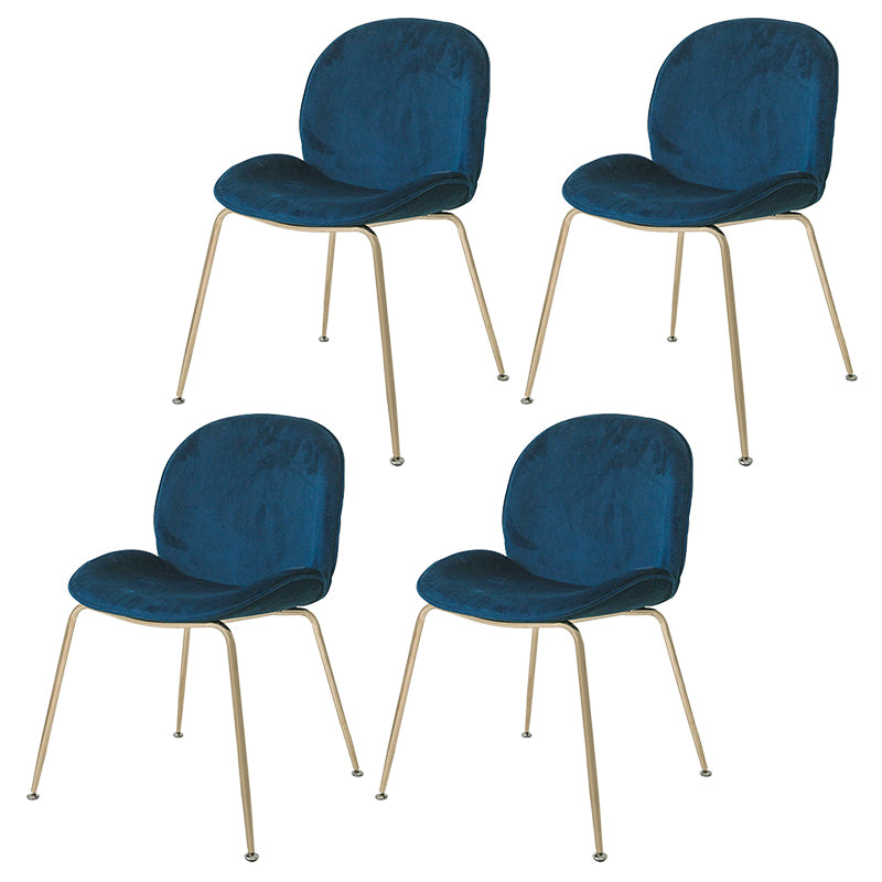 Chaises en métal de style scandinave maison des chaises sans bras solides pour cuisine