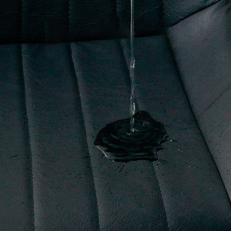 Chaise latéral contemporaine en métal PU cuir solide chaise de salle à manger intérieure