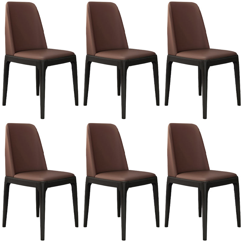 Sedia da pranzo con il ristorante scandinavo in legno parsons