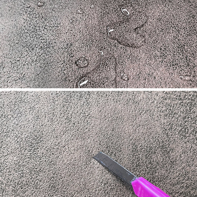 Leder zeitgenössischer Wingback Side Stuhl Küche Essstuhl mit Metallbeinen