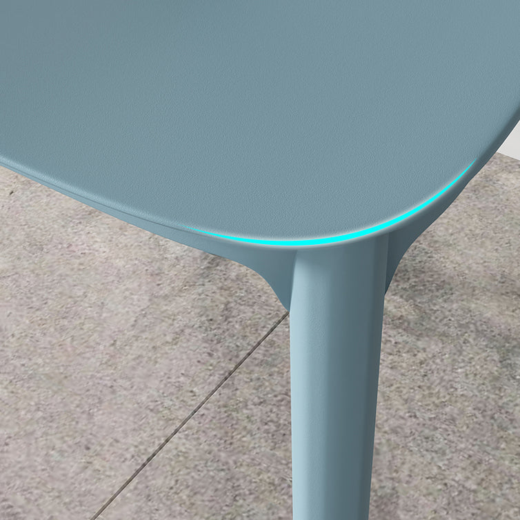 Sedia da sala da pranzo in plastica sedia da cucina moderna 17 '' sedia da pranzo aperta.