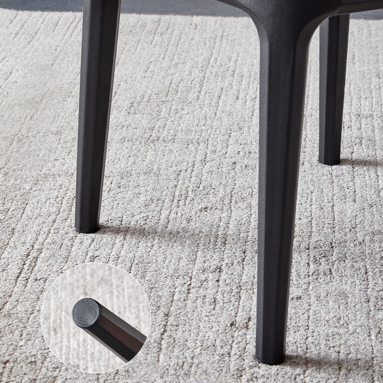 Sedia sala da pranzo contemporanea in finta pelle in pelle sedia da pranzo solida