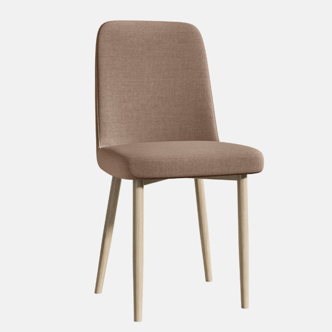 Sedia da interno a base di legno 16 '' sedia parsons larga con 4 gambe per il ristorante