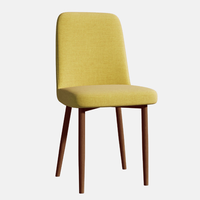 Sedia da interno a base di legno 16 '' sedia parsons larga con 4 gambe per il ristorante