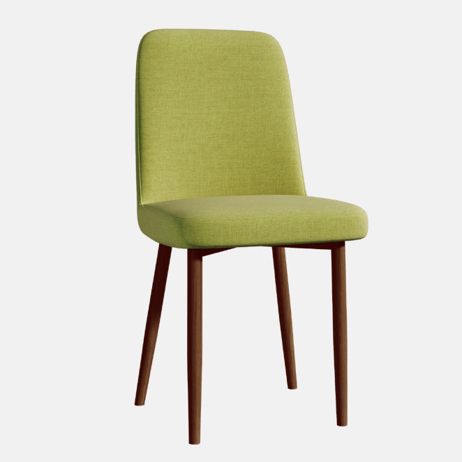 Sedia da interno a base di legno 16 '' sedia parsons larga con 4 gambe per il ristorante