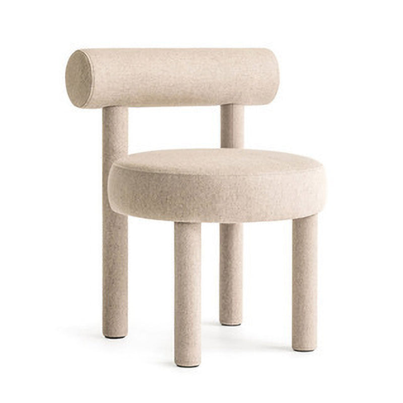 Contemporary Style Matte Finish Side Chair Open Back Dining Side Chair for Dining Room