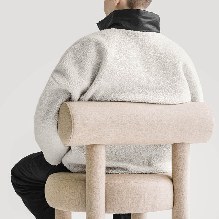 Contemporary Style Matte Finish Side Chair Open Back Dining Side Chair for Dining Room