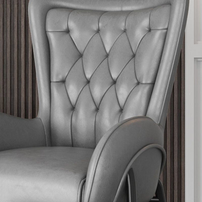 Skandinavischer Flügelback Metall Essstuhlstuhl Küche Gold Essarm Stuhl