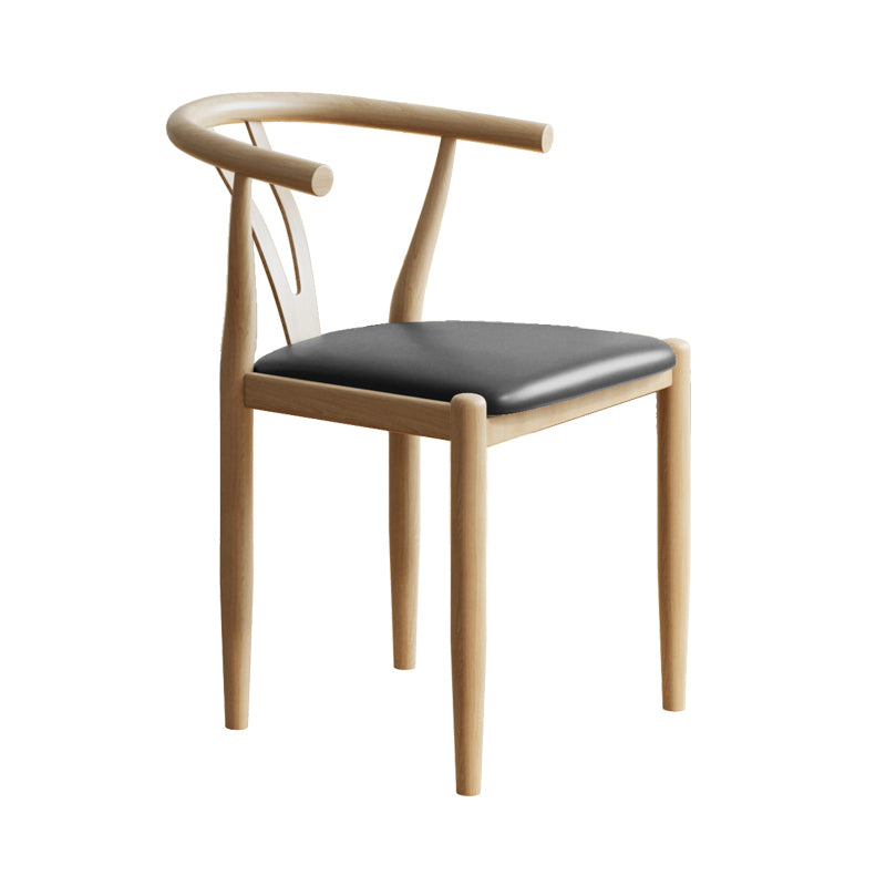 Chaise de salle à manger en métal nordique chaises à manger en cuir pu pour usage domestique