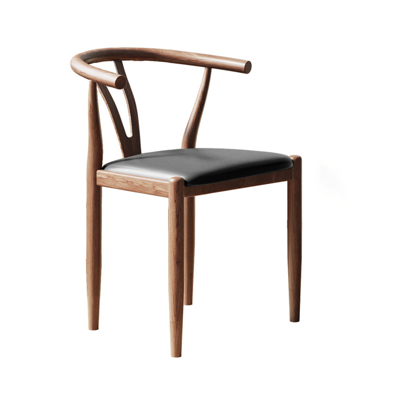 Chaise de salle à manger en métal nordique chaises à manger en cuir pu pour usage domestique