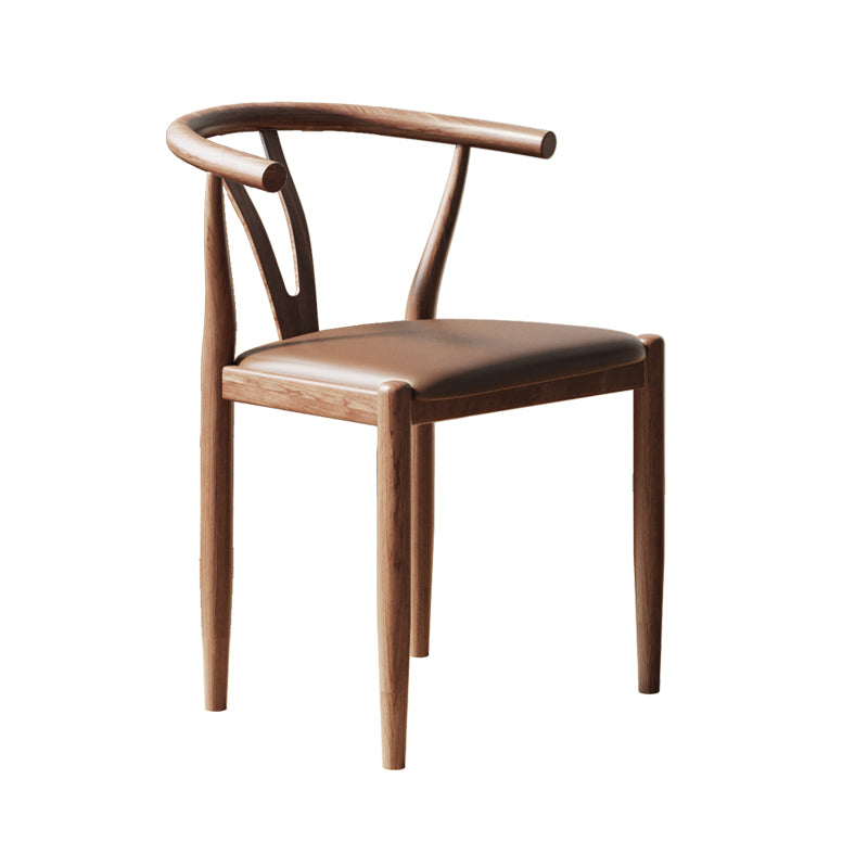 Chaise de salle à manger en métal nordique chaises à manger en cuir pu pour usage domestique