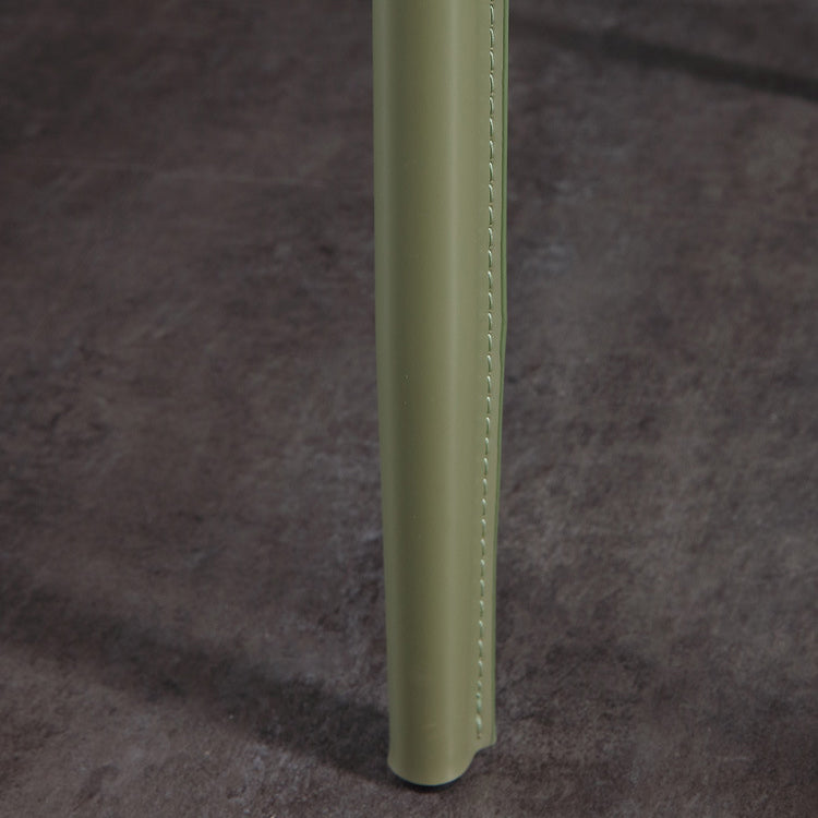 Chaise latéral de restauration de cuisine à wingback contemporaine chaise latérale en métal