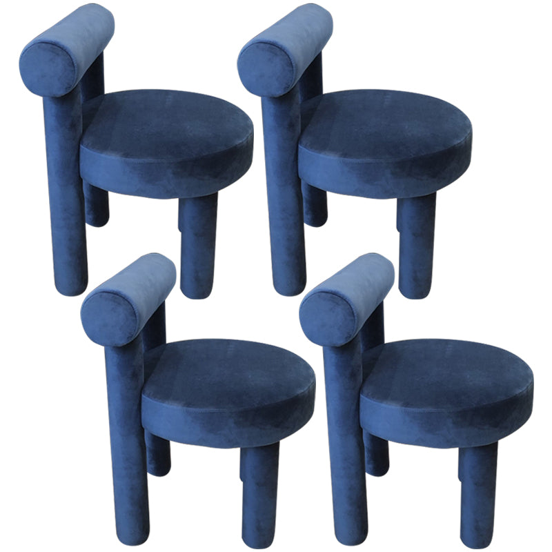 Contemporary Side Wood Dining Room Chair Open Back Dining Side Chair for Home Use