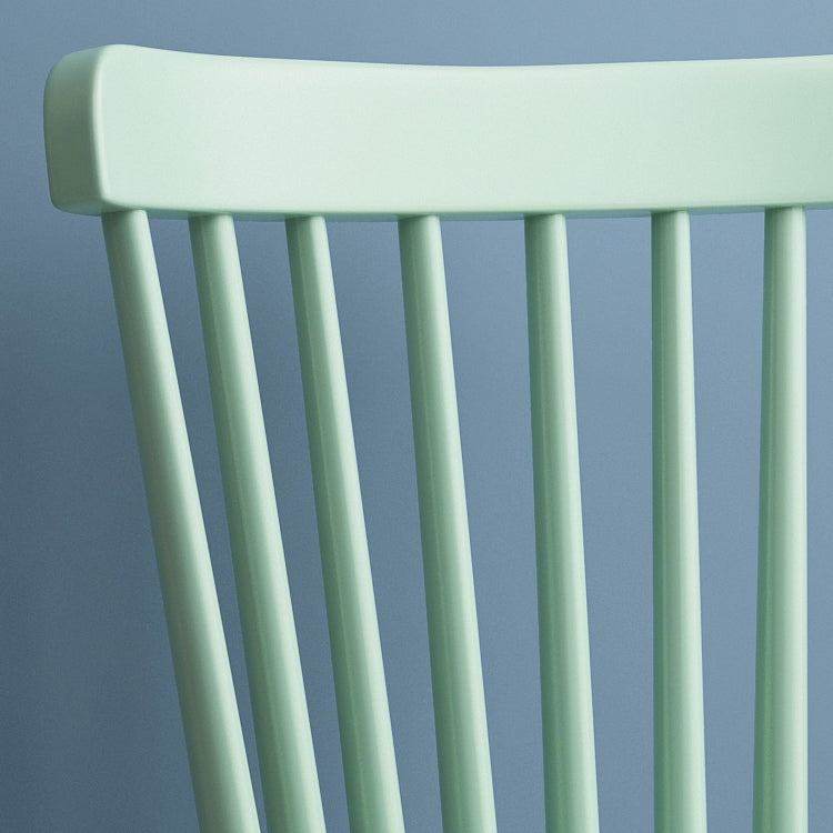 Chaise de salle à manger carrée en bois de cuisine contemporaine Windsor Back Dining Dining Side Fictor