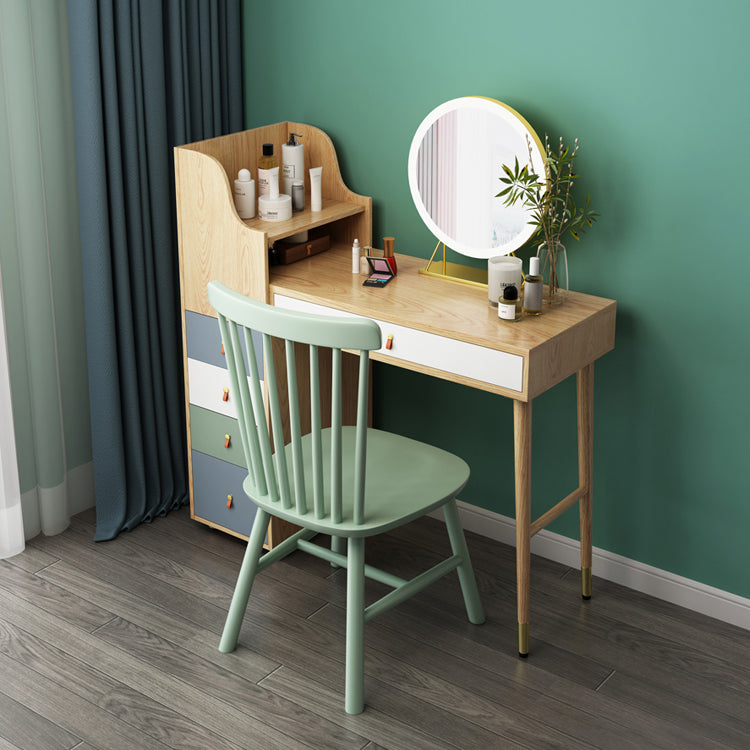 Chaise de salle à manger carrée en bois de cuisine contemporaine Windsor Back Dining Dining Side Fictor