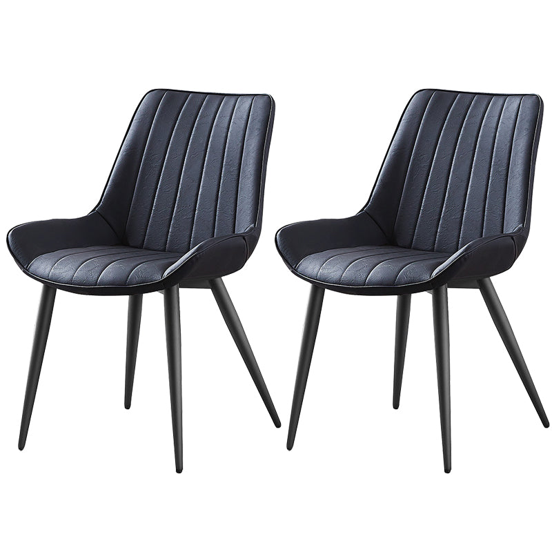 Sedia da pranzo in stile glam sedia wingback parsons sedia con 4 gambe in metallo per uso domestico