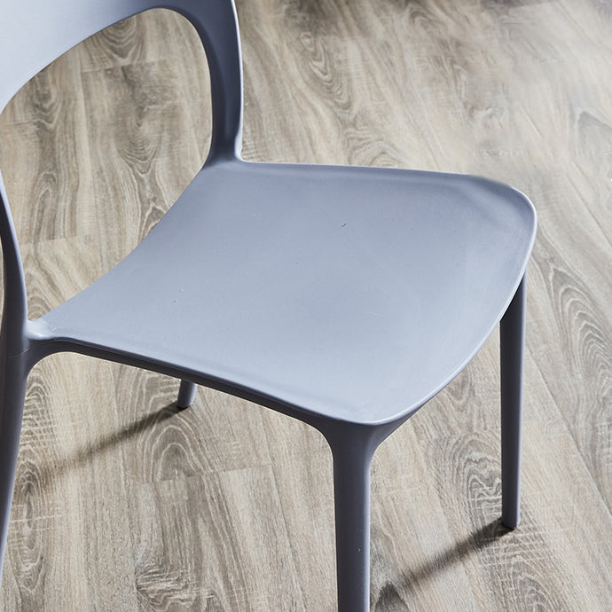 Sedia da casa sedia moderna con la sala da pranzo in plastica aperta contemporanea