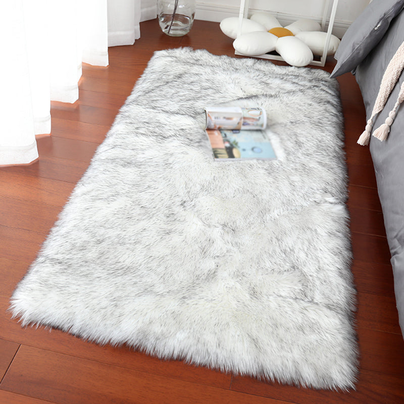 Funky Simplicity Shag Rug Comfort Solid Area Carpet Polypropylene Washable Rug for Home Decoration
