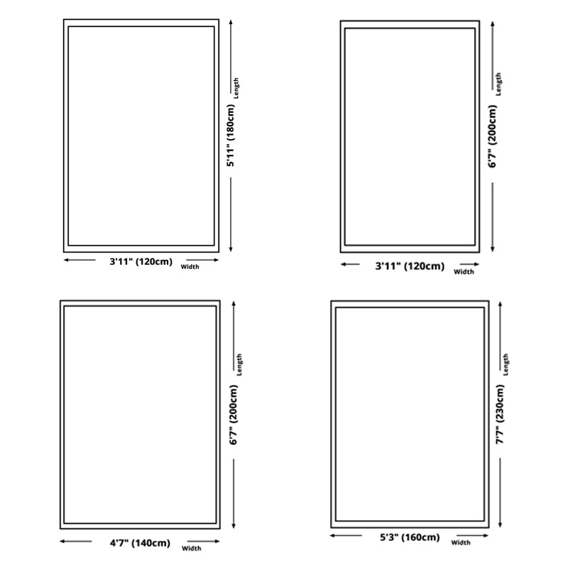 Yellow Tone Casual Area Carpet Polyester Geometric Print Indoor Rug Washable Carpet for Living Room