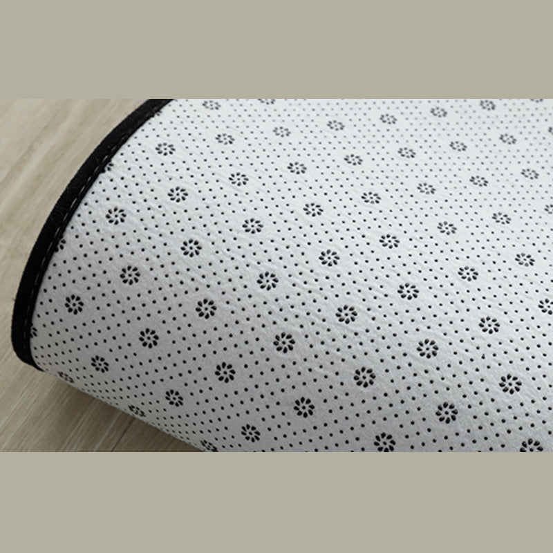 Individuality Geometry Printed Rug Modern Shag Area Carpet Non-Slip Backing Carpet for Home Decor