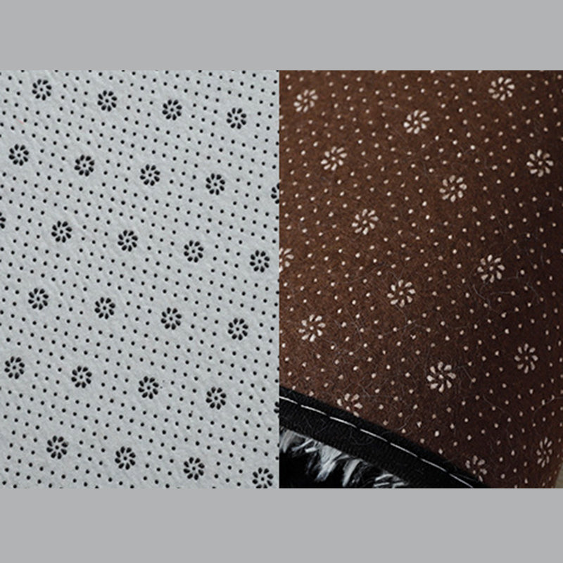 Individuality Geometry Printed Rug Modern Shag Area Carpet Non-Slip Backing Carpet for Home Decor