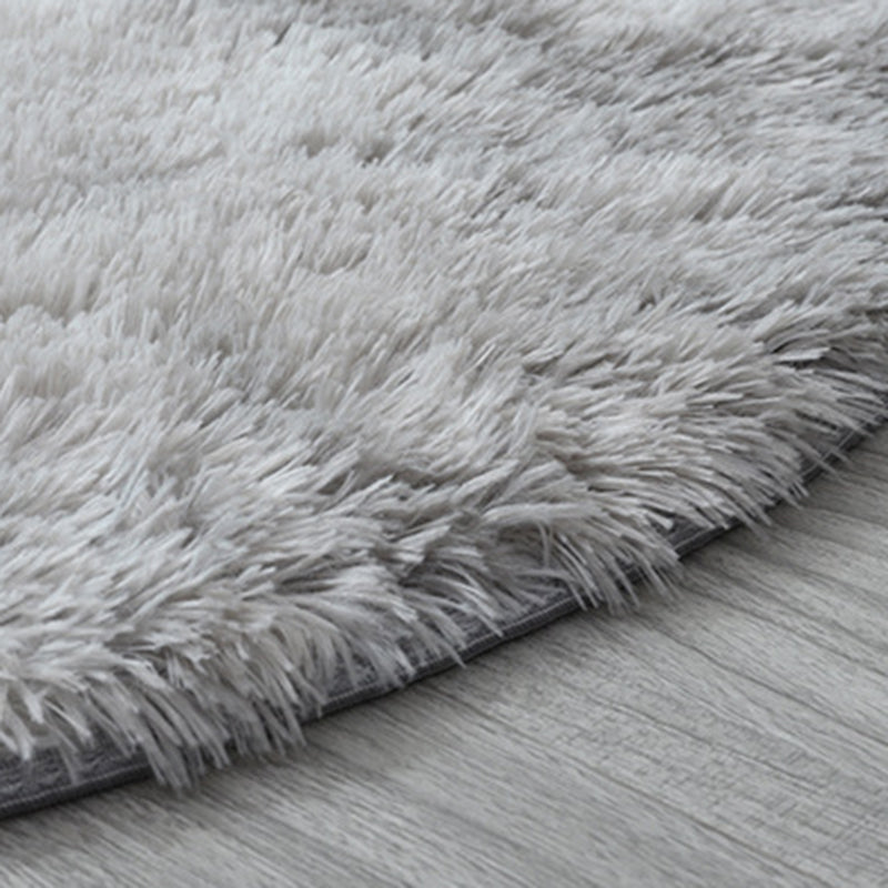 Funky Tie Dye Printed Rug Comfort Shag Area Rug Polyester Anti-Slip Backing Carpet for Home Decor