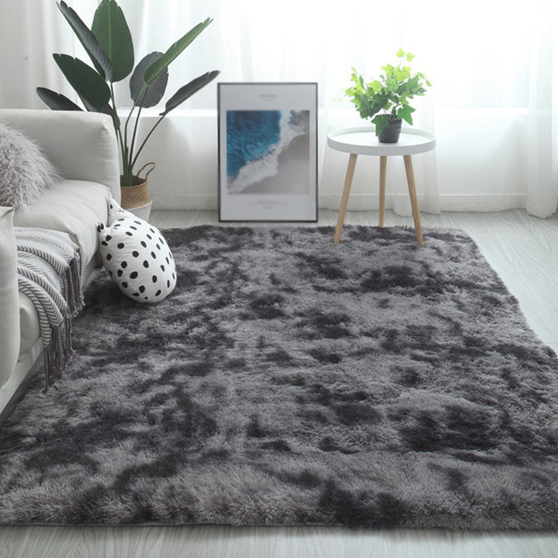 Veelkleurige das kleurstof geprinte vloerkleed comfort Modern tapijt shag anti-slip achterbleed tapijt voor woningdecoratie