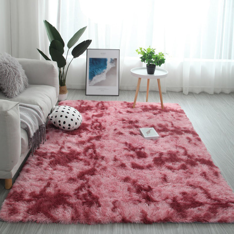 Veelkleurige das kleurstof geprinte vloerkleed comfort Modern tapijt shag anti-slip achterbleed tapijt voor woningdecoratie
