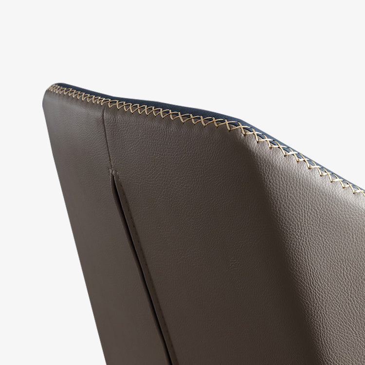 Silla de ala de silla lateral tapizada de estilo moderno silla parsons para uso doméstico