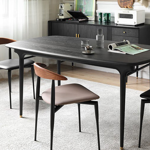 Sedie da pranzo della metà del secolo sedia da pranzo aperta in legno per uso domestico