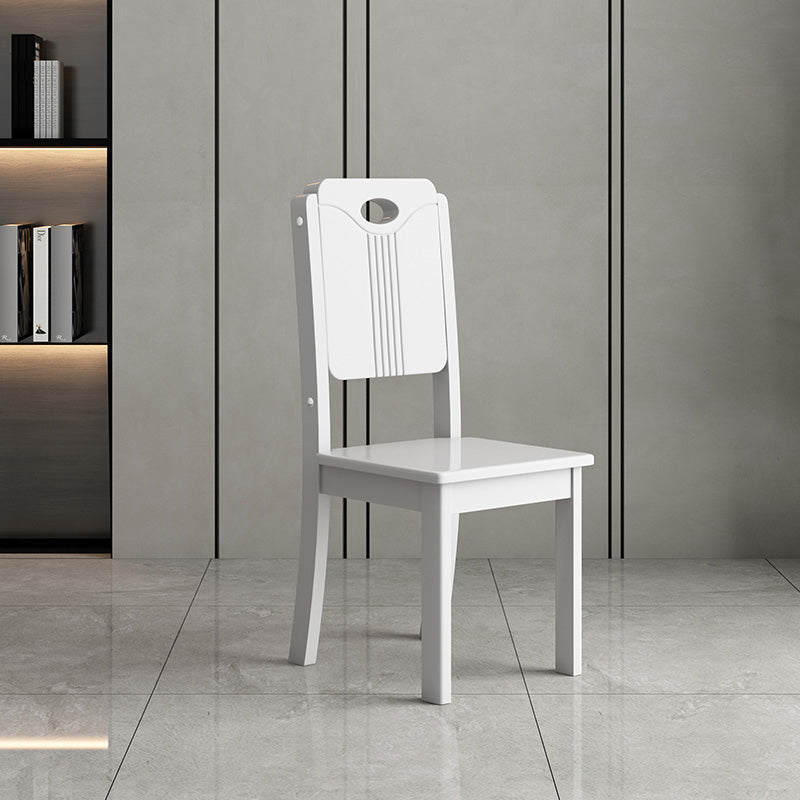 Sedia laterale in stile contemporaneo per curare le sedie accenti senza braccio salariale