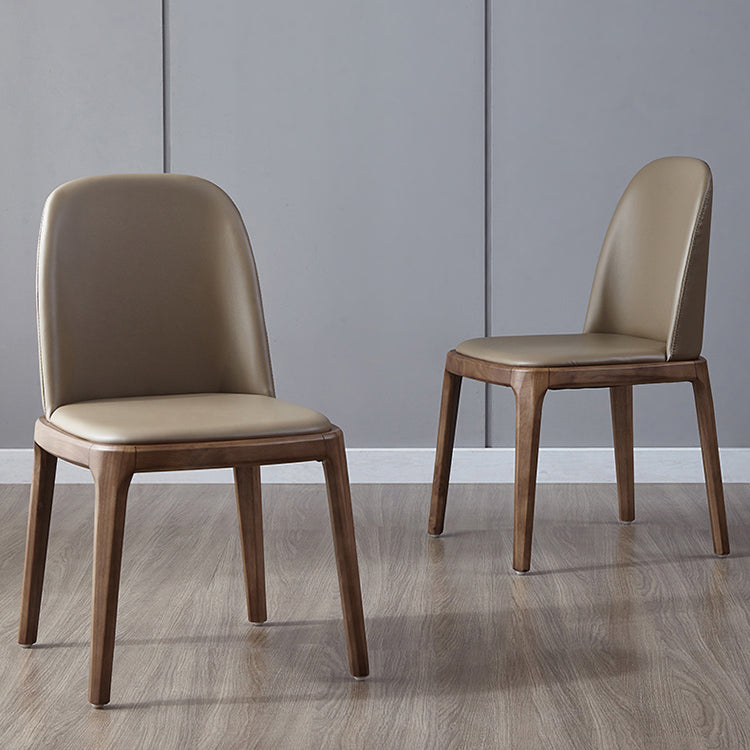 Chaise rembourrée de style contemporain de 16 po de large, chaise Parsons pour la maison