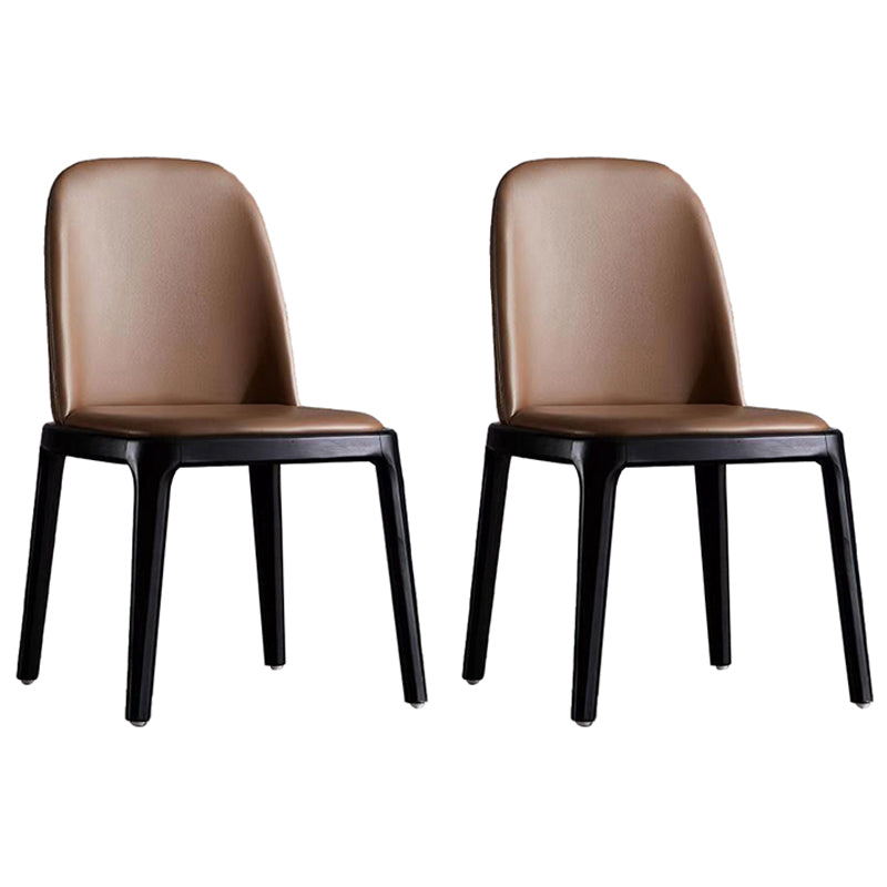 Chaise rembourrée de style contemporain de 16 po de large, chaise Parsons pour la maison