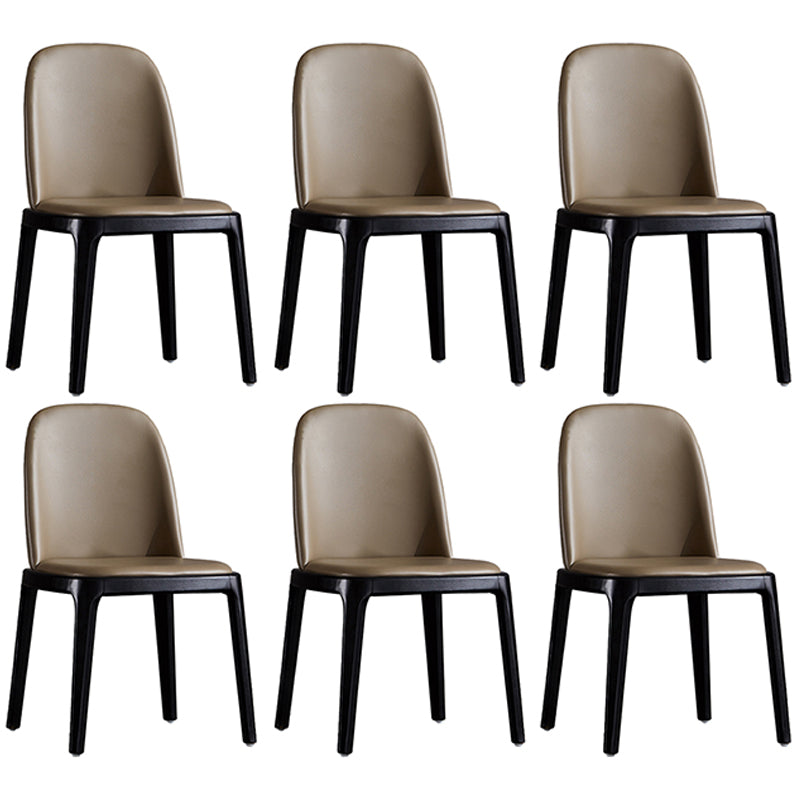 Chaise rembourrée de style contemporain de 16 po de large, chaise Parsons pour la maison
