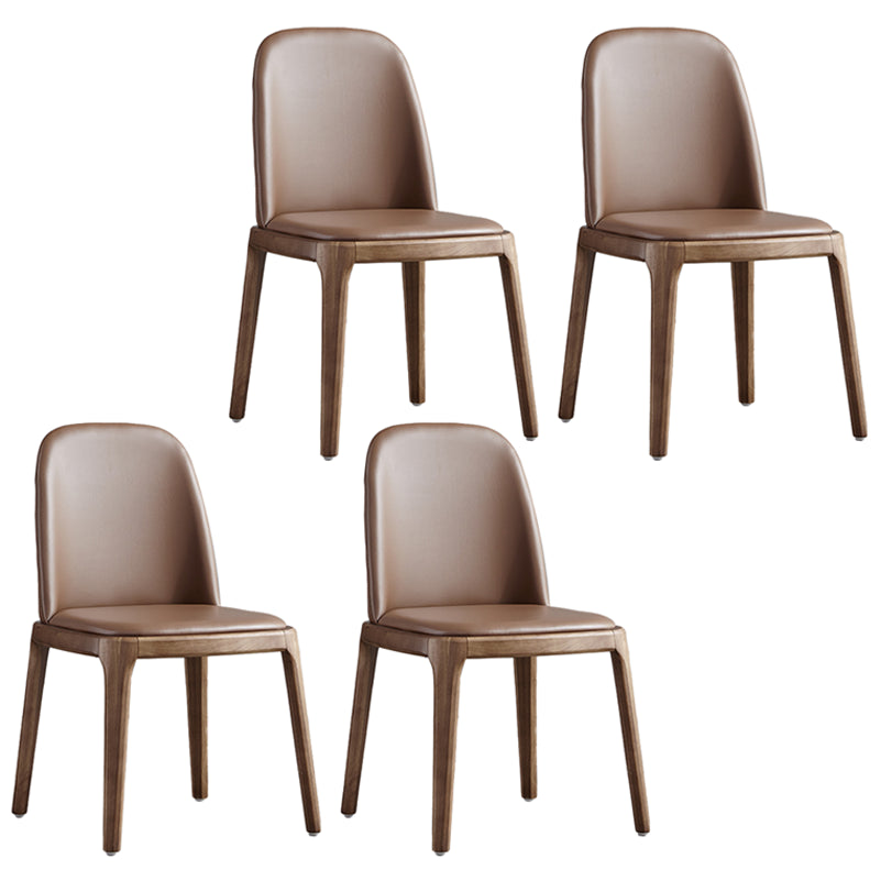 Chaise rembourrée de style contemporain de 16 po de large, chaise Parsons pour la maison