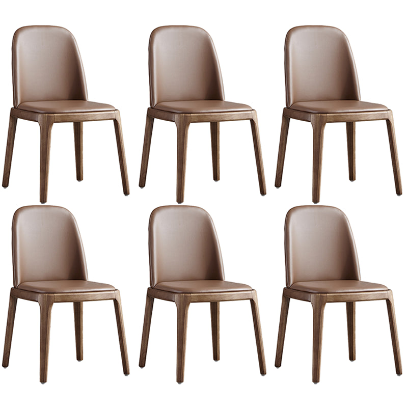 Chaise rembourrée de style contemporain de 16 po de large, chaise Parsons pour la maison