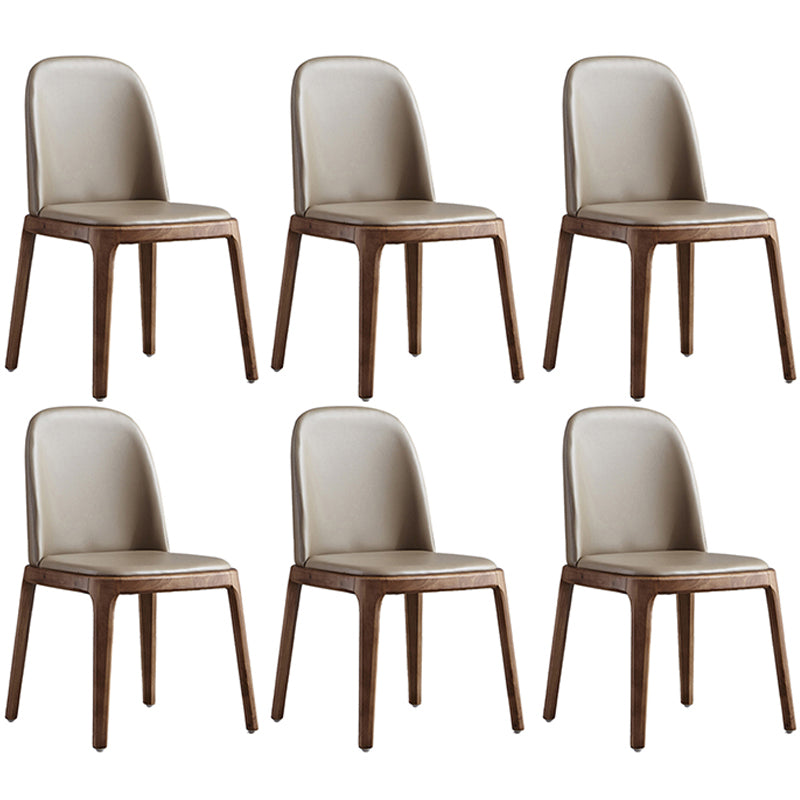 Chaise rembourrée de style contemporain de 16 po de large, chaise Parsons pour la maison