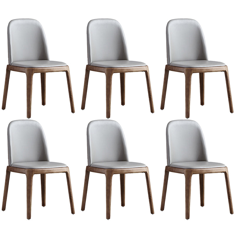Chaise rembourrée de style contemporain de 16 po de large, chaise Parsons pour la maison