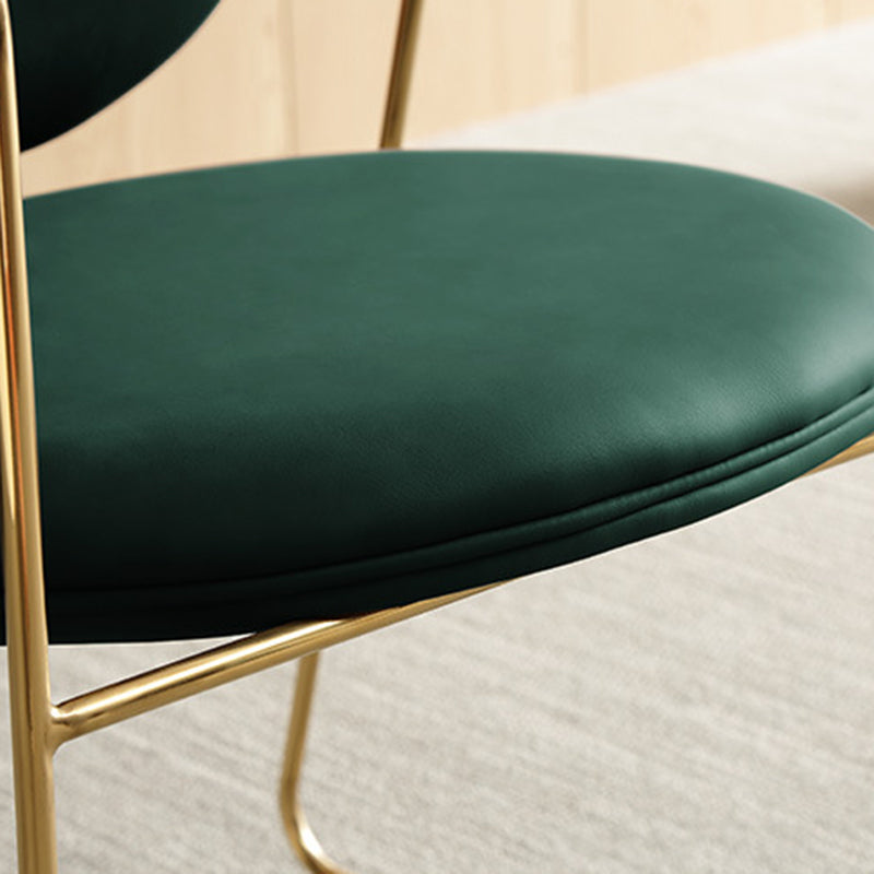 Skandinavische Küche Essarm Stuhl Metall Öffnungsrücken Essarm Stuhl