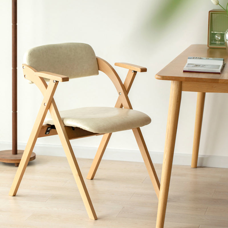 Chaise de salle à manger en bois de style nordique Open Danding Dining Side Claid pour Utilisation à domicile