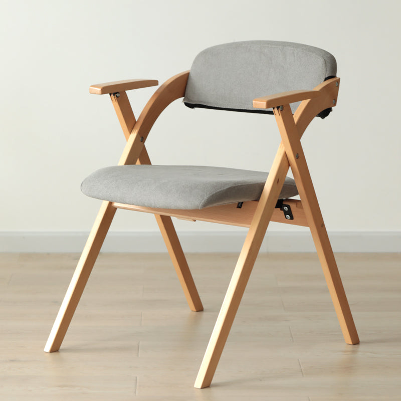 Chaise de salle à manger en bois de style nordique Open Danding Dining Side Claid pour Utilisation à domicile